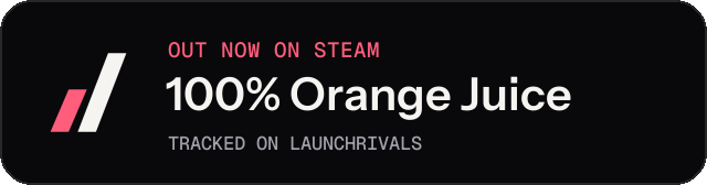 Dark launch badge for 100% Orange Juice