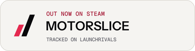Light launch badge for MOTORSLICE