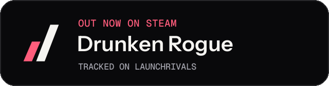 Dark launch badge for Drunken Rogue