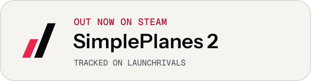 Light launch badge for SimplePlanes 2