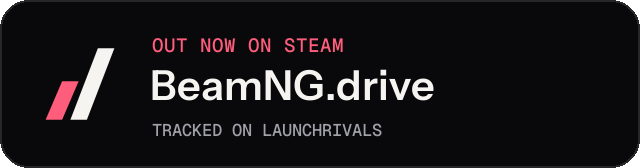 Dark launch badge for BeamNG.drive