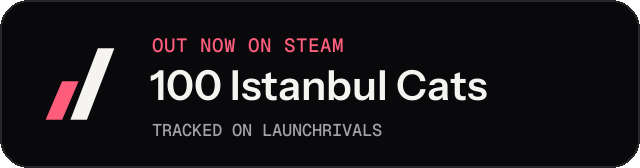 Dark launch badge for 100 Istanbul Cats