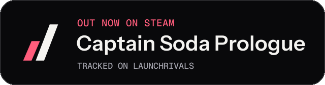 Dark launch badge for Captain Soda Prologue