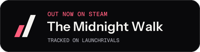 Dark launch badge for The Midnight Walk