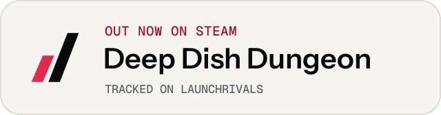 Light launch badge for Deep Dish Dungeon
