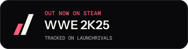 Dark launch badge for WWE 2K25