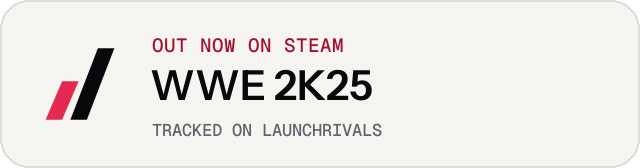 Light launch badge for WWE 2K25