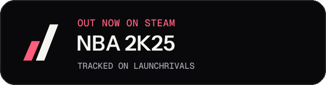 Dark launch badge for NBA 2K25
