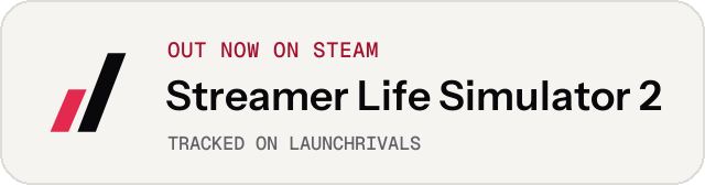 Light launch badge for Streamer Life Simulator 2