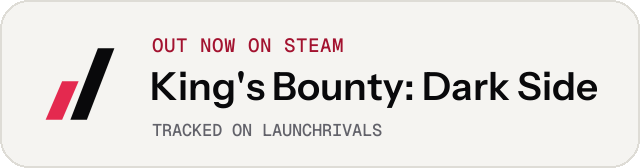 Light launch badge for King's Bounty: Dark Side