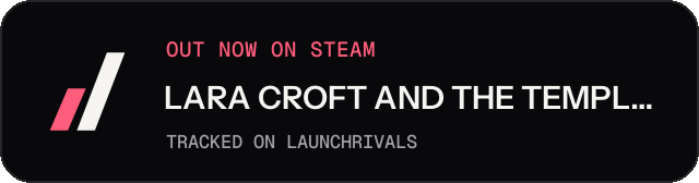 Dark launch badge for LARA CROFT AND THE TEMPLE OF OSIRIS™