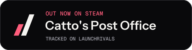 Dark launch badge for Catto's Post Office
