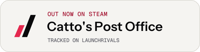 Light launch badge for Catto's Post Office