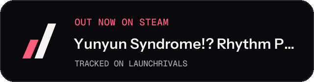 Dark launch badge for Yunyun Syndrome!? Rhythm Psychosis