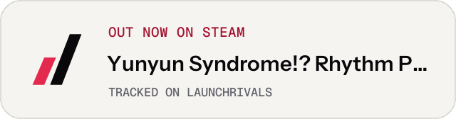 Light launch badge for Yunyun Syndrome!? Rhythm Psychosis