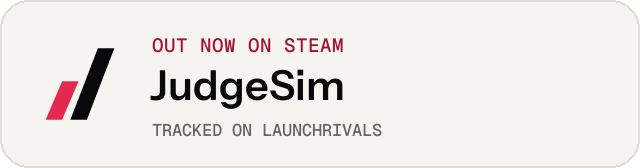 Light launch badge for JudgeSim