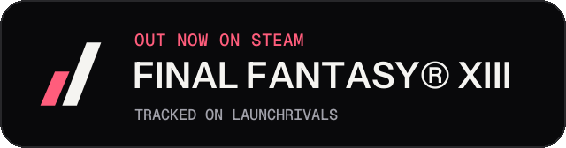 Dark launch badge for FINAL FANTASY® XIII