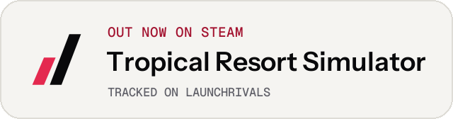 Light launch badge for Tropical Resort Simulator