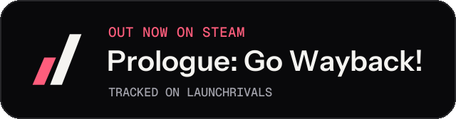 Dark launch badge for Prologue: Go Wayback!
