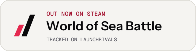 Light launch badge for World of Sea Battle