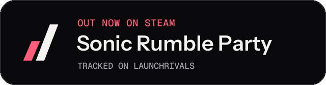 Dark launch badge for Sonic Rumble Party