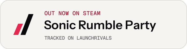 Light launch badge for Sonic Rumble Party