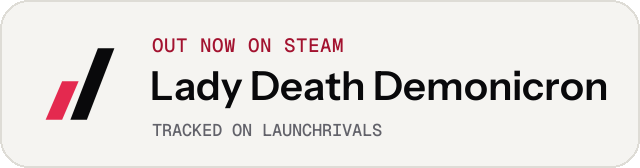 Light launch badge for Lady Death Demonicron