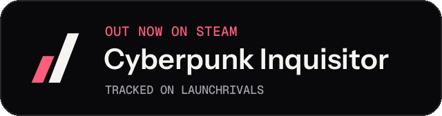 Dark launch badge for Cyberpunk Inquisitor