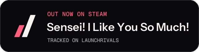 Dark launch badge for Sensei! I Like You So Much!