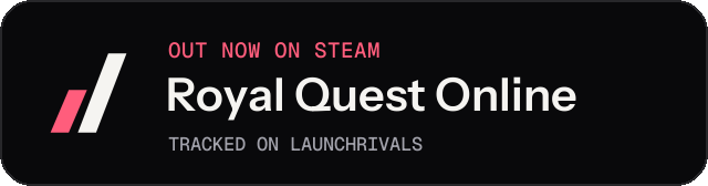 Dark launch badge for Royal Quest Online