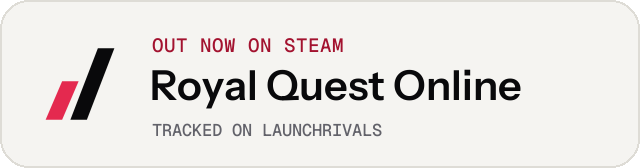 Light launch badge for Royal Quest Online