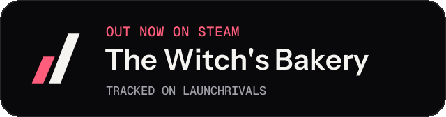 Dark launch badge for The Witch's Bakery
