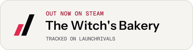 Light launch badge for The Witch's Bakery