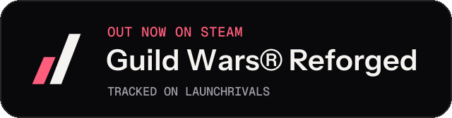 Dark launch badge for Guild Wars® Reforged