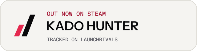 Light launch badge for KADO HUNTER