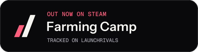 Dark launch badge for Farming Camp