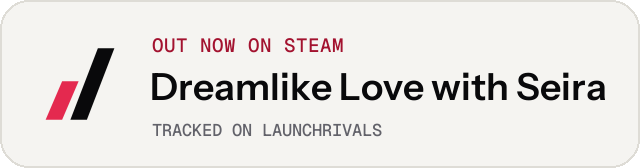 Light launch badge for Dreamlike Love with Seira