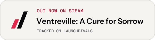 Light launch badge for Ventreville: A Cure for Sorrow