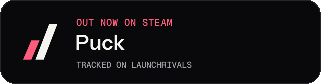 Dark launch badge for Puck