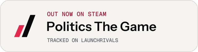 Light launch badge for Politics The Game