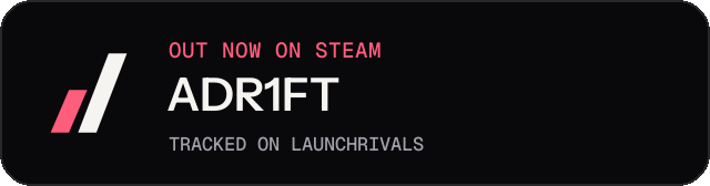 Dark launch badge for ADR1FT