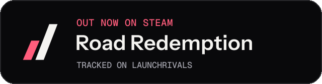 Dark launch badge for Road Redemption