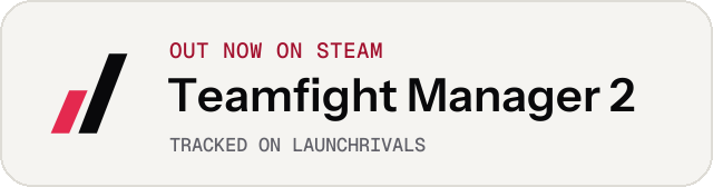 Light launch badge for Teamfight Manager 2