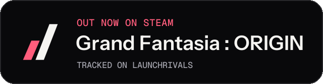 Dark launch badge for Grand Fantasia : ORIGIN