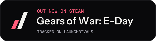 Dark launch badge for Gears of War: E-Day