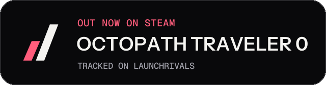 Dark launch badge for OCTOPATH TRAVELER 0