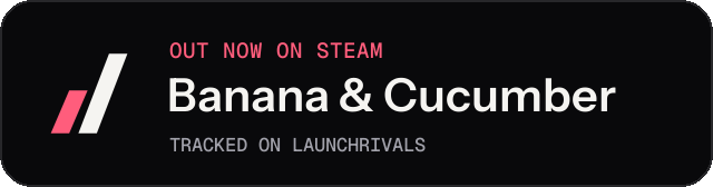 Dark launch badge for Banana & Cucumber