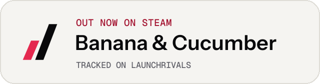Light launch badge for Banana & Cucumber