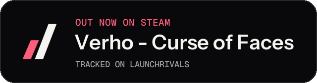 Dark launch badge for Verho - Curse of Faces