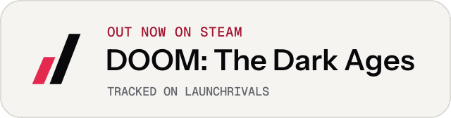Light launch badge for DOOM: The Dark Ages